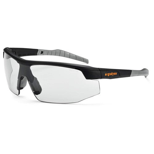 SkoLL In/Outdoor Lens Matte Black Safety Glasses - Americas Industrial Supply