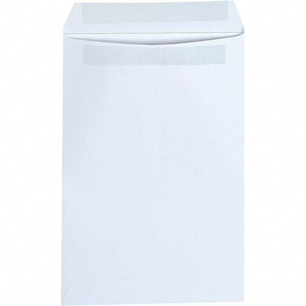 Universal One - 2-1/4" Long x 6.38" Wide Self Seal White Catalog Envelope - White - Americas Industrial Supply