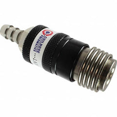 Coilhose Pneumatics - Pneumatic Hose Fittings & Couplings Type: Safety Coupler Thread Size: 1/4 - Americas Industrial Supply