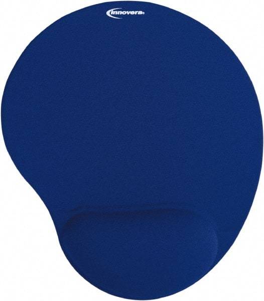 innovera - 8-7/8" x 10-3/8" x 1" Blue Mouse Pad - Use with Mouse - Americas Industrial Supply