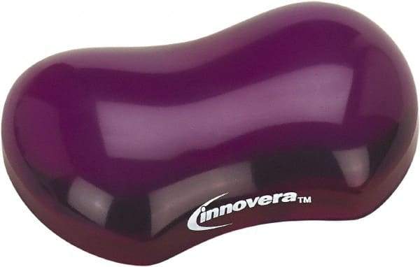 innovera - 3-1/8" x 4-3/4" x 1" Purple Wrist Rest - Use with Mouse - Americas Industrial Supply