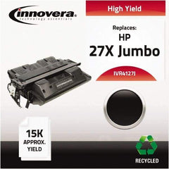 innovera - Black Toner Cartridge - Use with HP LaserJet 4000, 4000N, 4000SE, 4000T, 4000TN, 4050, 4050N, 4050SE, 4050T, 4050TN - Americas Industrial Supply