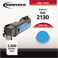 innovera - Cyan Toner Cartridge - Use with Dell 2130CN, 2135CN - Americas Industrial Supply