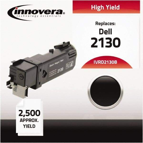 innovera - Black Toner Cartridge - Use with Dell 2130CN, 2135CN - Americas Industrial Supply