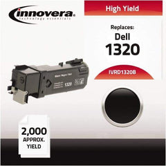 innovera - Black Toner Cartridge - Use with Dell 1320C - Americas Industrial Supply