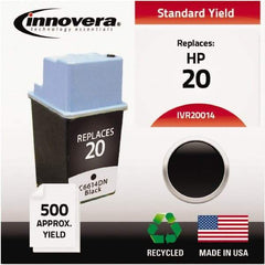 innovera - Black Inkjet Printer Cartridge - Use with HP Deskjet D2530, D2545, D2560, D5560, F4200, F4440, F4480, Photosmart C4640, C4650, C4680, C4795 - Americas Industrial Supply