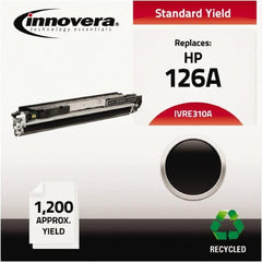 innovera - Black Toner Cartridge - Use with HP Color LaserJet CP1020, CP1025NW, LaserJet Pro 100 Color MFP M175A, M175NW, LaserJet Pro 200 Color MFP M275NW - Americas Industrial Supply