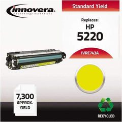 innovera - Yellow Toner Cartridge - Use with HP Color LaserJet CP5220, CP5225 - Americas Industrial Supply