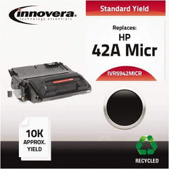 innovera - Black MICR Toner - Use with HP LaserJet 4250, 4350 - Americas Industrial Supply