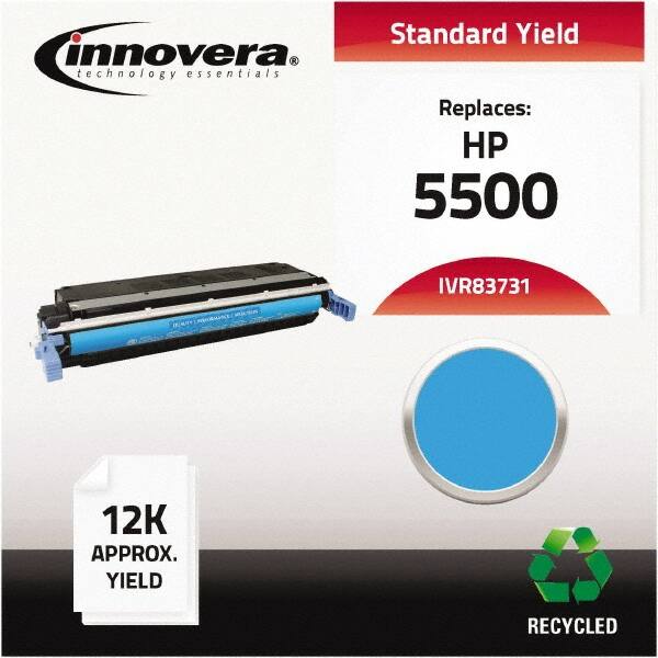 innovera - Cyan Toner Cartridge - Use with HP LaserJet 5500, 5550 - Americas Industrial Supply