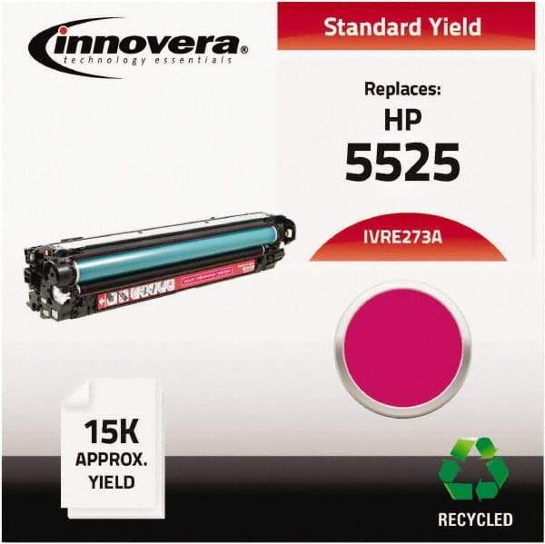 innovera - Magenta Toner Cartridge - Use with HP Color LaserJet Enterprise CP5520, CP5525n, CP5525dn, CP5525xh - Americas Industrial Supply