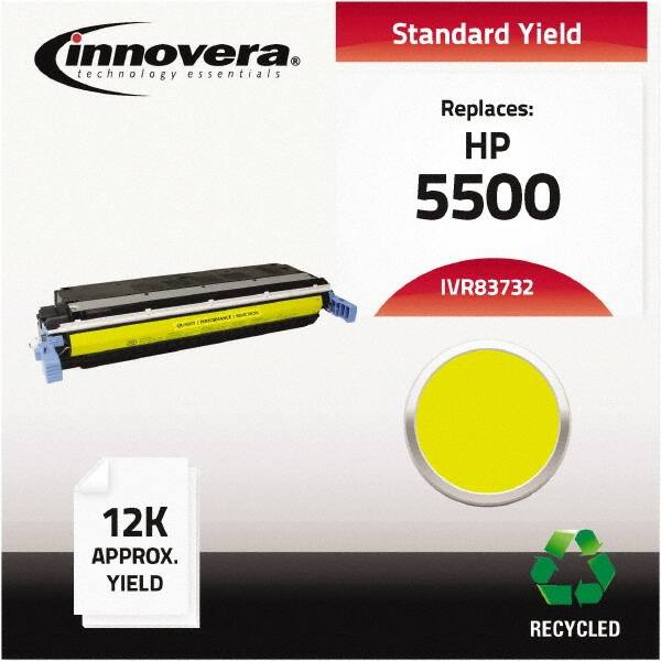 innovera - Yellow Toner Cartridge - Use with HP LaserJet 5500, 5550 - Americas Industrial Supply