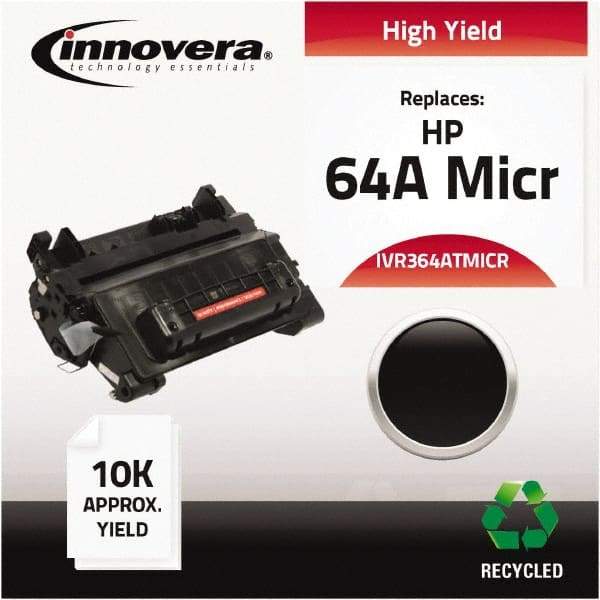 innovera - Black MICR Toner - Use with HP LaserJet 4014, 4015, 4515 - Americas Industrial Supply