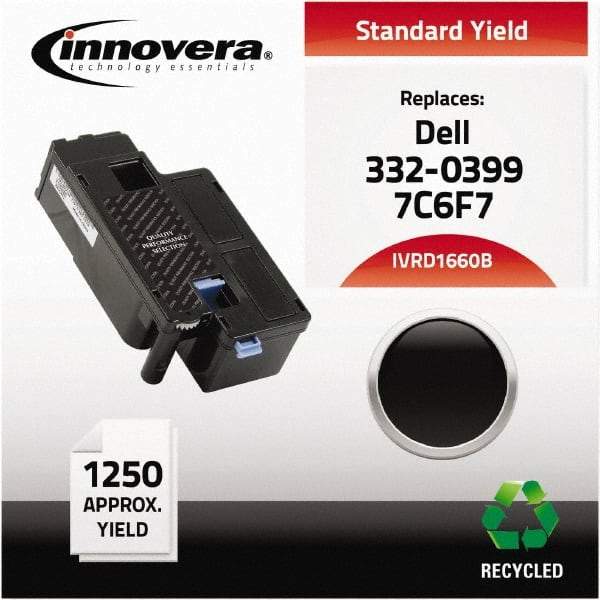 innovera - Black Toner Cartridge - Use with Dell C1660W - Americas Industrial Supply