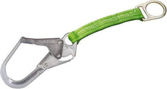 Miller - 1.58' Long, 2.4" Eye Length, D-Ring Rebar Hook Anchor - 5,000 Lb Capacity, Steel & Polyester - Americas Industrial Supply