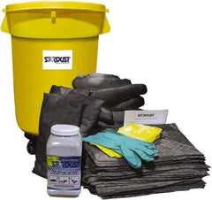 Stardust Spill Products - Spill Clean-Up System Accessory Kit Spill Kit - 32 Gal Mobile Spill Cart - Americas Industrial Supply