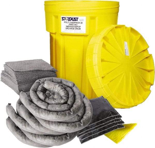 Stardust Spill Products - Spill Clean-Up System Accessory Kit Spill Kit - 20 Gal Mobile Spill Cart - Americas Industrial Supply