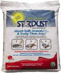 Stardust Spill Products - 1.5 Cu Ft Bag Amorphous Alumina Silicate Granular Absorbent - Universal Use - Americas Industrial Supply