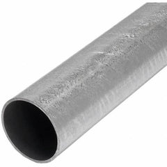TAPCO - 12' High, Galvanized Traffic Sign Post - Steel, Silver - Americas Industrial Supply