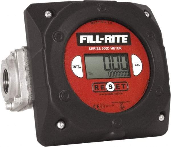 Tuthill - 1" Digital Fuel Meter Repair Part - For Use with Pump - FR1210G, FR1210GA, FR2410G, SD1202G, FR610G, FR700V, FR700VN, FR152, FR112 - Americas Industrial Supply