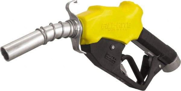 Tuthill - 30 GPM, Gasoline, Kerosene & Diesel Fuel 1" Auto Nozzle with Hook - 1" Inlet, 1" Outlet - Americas Industrial Supply