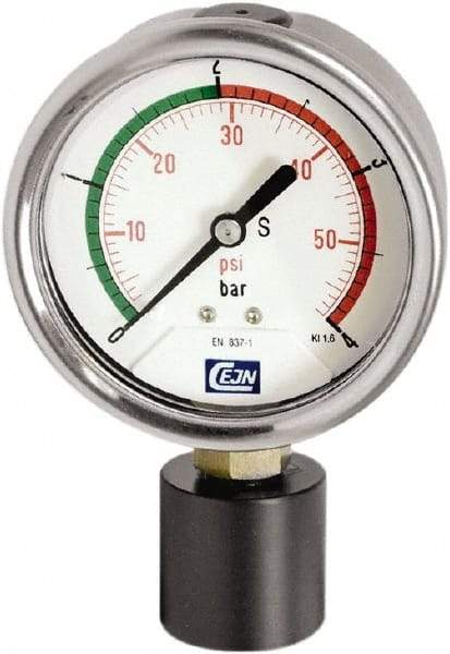 CEJN - Blow Gun OSHA Compliancy Gauge - Thread - Americas Industrial Supply