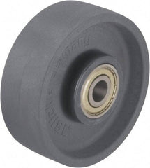 Blickle - 8 Inch Diameter x 1-31/32 Inch Wide, Heat-Resistant Nylon Caster Wheel - 1,320 Lb. Capacity, 25/32 Inch Axle Diameter, Ball Bearing - Americas Industrial Supply