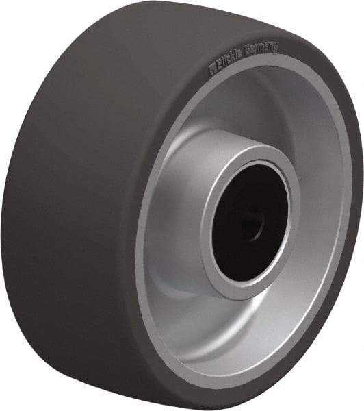 Blickle - 4 Inch Diameter x 1-37/64 Inch Wide, Polyurethane-Elastomer Blickle Softhane Caster Wheel - 220 Lb. Capacity, 5/16 Inch Axle Diameter, Ball Bearing - Americas Industrial Supply