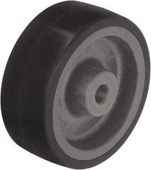 Blickle - 4 Inch Diameter x 1-37/64 Inch Wide, Heat-Resistant Silicone Rubber Caster Wheel - 220 Lb. Capacity, 1/2 Inch Axle Diameter, Plain Bore Bearing - Americas Industrial Supply