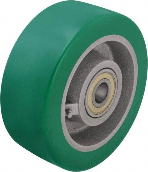 Blickle - 12 Inch Diameter x 3-9/64 Inch Wide, Polyurethane-Elastomer Blickle Softhane Caster Wheel - 3,960 Lb. Capacity, 1-3/16 Inch Axle Diameter, Ball Bearing - Americas Industrial Supply