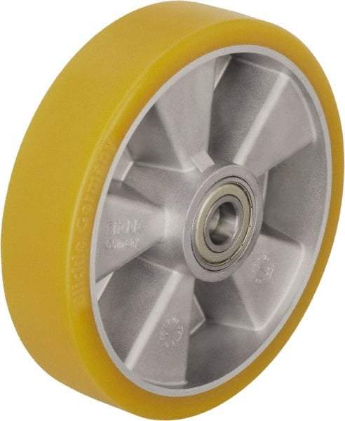 Blickle - 5 Inch Diameter x 2-1/8 Inch Wide, Polyurethane-Elastomer Blickle Extrathane Caster Wheel - 990 Lb. Capacity, 25/32 Inch Axle Diameter, Ball Bearing - Americas Industrial Supply
