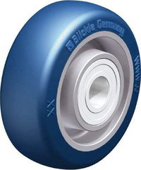 Blickle - 3 Inch Diameter x 1-11/64 Inch Wide, Polyurethane-Elastomer Blickle Besthane Caster Wheel - 396 Lb. Capacity, 19/32 Inch Axle Diameter, Ball Bearing - Americas Industrial Supply