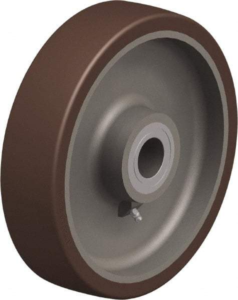 Blickle - 10 Inch Diameter x 2-23/64 Inch Wide, Polyurethane-Elastomer Blickle Besthane Caster Wheel - 3,300 Lb. Capacity, 1-3/8 Inch Axle Diameter, Ball Bearing - Americas Industrial Supply