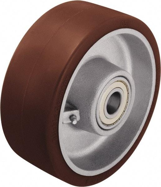 Blickle - 10 Inch Diameter x 1-31/32 Inch Wide, Polyurethane-Elastomer Blickle Besthane Caster Wheel - 2,750 Lb. Capacity, 1-3/16 Inch Axle Diameter, Ball Bearing - Americas Industrial Supply