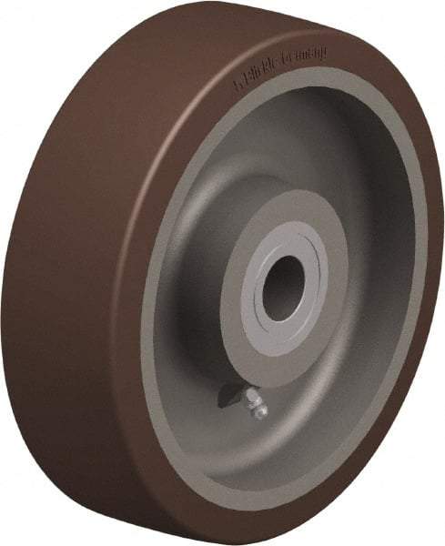 Blickle - 8 Inch Diameter x 2-23/64 Inch Wide, Polyurethane-Elastomer Blickle Besthane Caster Wheel - 2,640 Lb. Capacity, 1 Inch Axle Diameter, Ball Bearing - Americas Industrial Supply