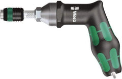Wera - 1 Piece, 4 to 8.8 N/m, Adjustable Torque Limiting Screwdriver - 0.025" Drive - Americas Industrial Supply