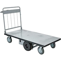 Vestil - 1,500 Lb Capacity Steel Handling Cart - Steel Deck, 28" OAW - Americas Industrial Supply