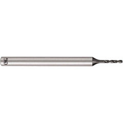 OSG - 1.63mm, 140° Point, Solid Carbide Micro Drill Bit - Exact Industrial Supply