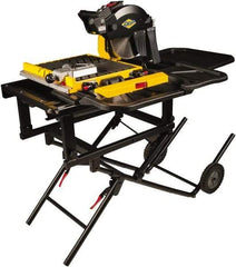 QEP - 15 Amps, 10" Blade Diam, 4,500 RPM, Electric Circular Saw - 120 Volts, 2.5 hp, 5/8" Arbor Hole, Right Blade - Americas Industrial Supply