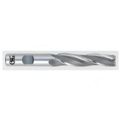 1/2 x 5/8 x 3-1/4 x 5-3/8 3 Fl HSS-CO Tapered Center Cutting End Mill -  Bright - Americas Industrial Supply