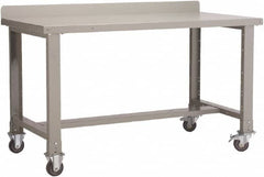 Rousseau Metal - Mobile Workstation - Fixed Leg, 60" Long x 30" Deep x 40" High - Americas Industrial Supply