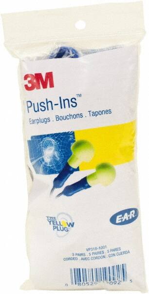 3M - Earplugs Disposable or Reusable: Disposable Style: Corded - Americas Industrial Supply