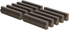 CarveSmart - 3/4" Wide x 2" High x 3/4" Thick, Flat/No Step Vise Jaw - Soft, Steel, Fixed Jaw, Compatible with 6" Vises - Americas Industrial Supply