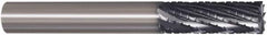 Seco - 3mm, 9mm LOC, 3mm Shank Diam, 50mm OAL, 5 Flute, Solid Carbide Square End Mill - Single End, Dura Finish, Helical Flute, 20° Helix, Right Hand Cut, Right Hand Flute, Series JC875 - Americas Industrial Supply