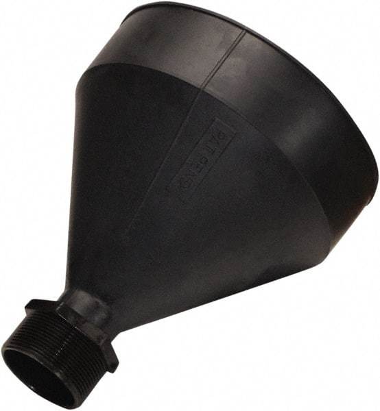 Funnel King - 9-3/16" High x 7-1/2" Diam, Polyethylene, Drum Funnel - 55 Gal Drum/Pail Capacity - Americas Industrial Supply