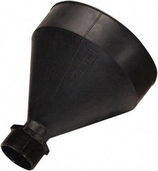 Funnel King - 9-3/16" High x 7-1/2" Diam, Polyethylene, Drum Funnel - 55 Gal Drum/Pail Capacity - Americas Industrial Supply