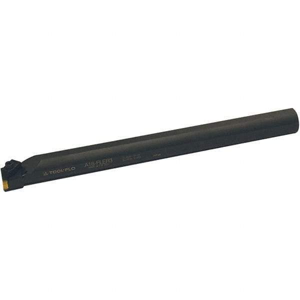 Tool-Flo - A-FLSL, Internal, Left Hand, 0.29" Max Depth of Cut, Indexable Grooving Tool Holder - FLFD-3LI Insert Compatibility, 1-3/4" Shank Width, 14" OAL, Through Coolant - Americas Industrial Supply