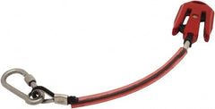 Proto - 10-1/2" Tethered Tool Lanyard - Skyhook Connection, 11" Extended Length, Orange - Americas Industrial Supply
