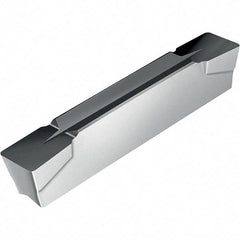 Walter - 3GX24 UA4 Grade WKP13S, 5mm Cutting Width Carbide Grooving Insert - 3mm Max Depth of Cut, Neutral, 0.4mm Corner Radius, Al2O3/TiN Finish - Americas Industrial Supply