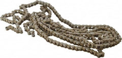Morse - 3/8" Pitch, ANSI 35MG, Corrosion Resistant Roller Chain - Chain No. 35MG, 10 Ft. Long, 1/5" Roller Diam, 3/16" Roller Width - Americas Industrial Supply